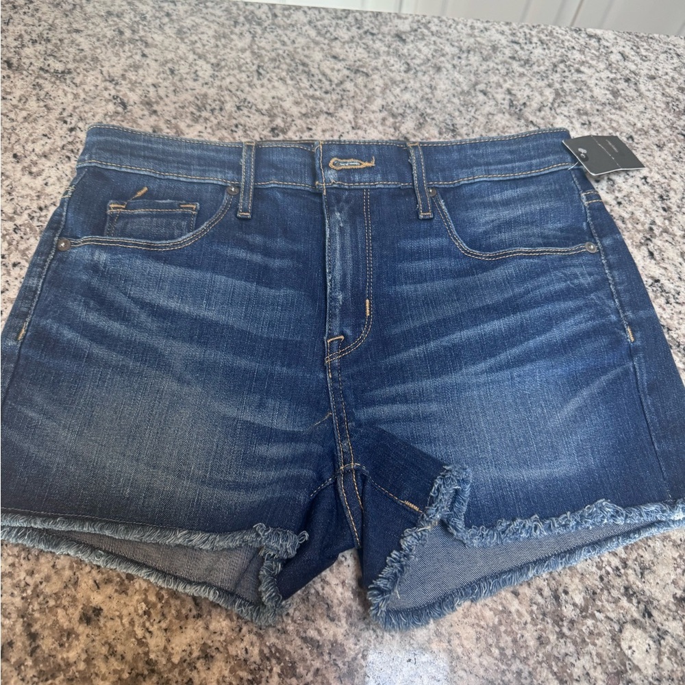 Mossimo dark wash jeans shorts
